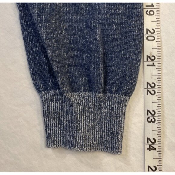 Medium Blue Express Pullover Sweatshirt 100% Cotton - Picture 6 of 7